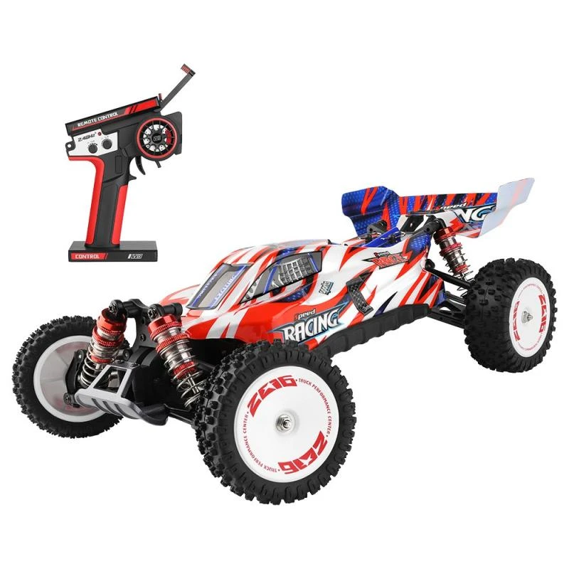 Carrinho De Controle Wltoys 124008 Motor Brushless 60km