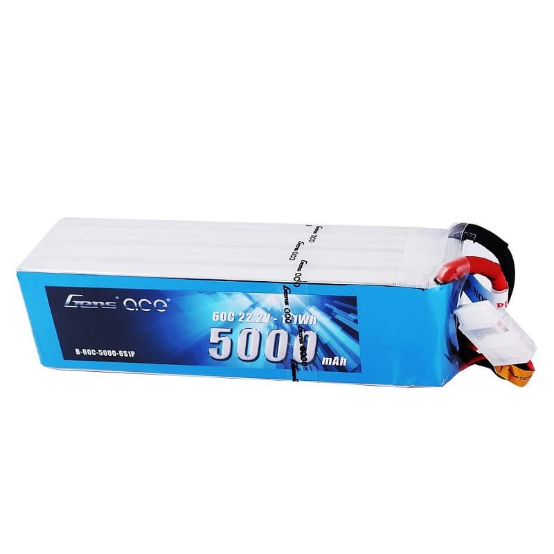 BATERIA Lipo Gens 5000mah 22.2v 6s 60c