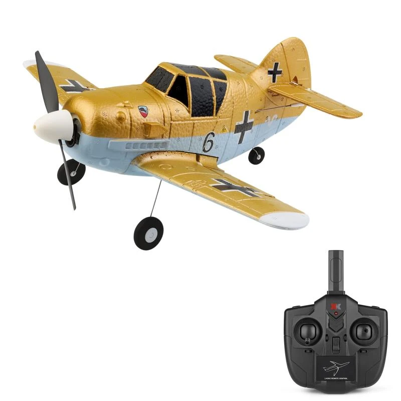 GoolRC Avión RC WLtoys A2502.4 GHz 4 canales con giroscopio de 6 ejes