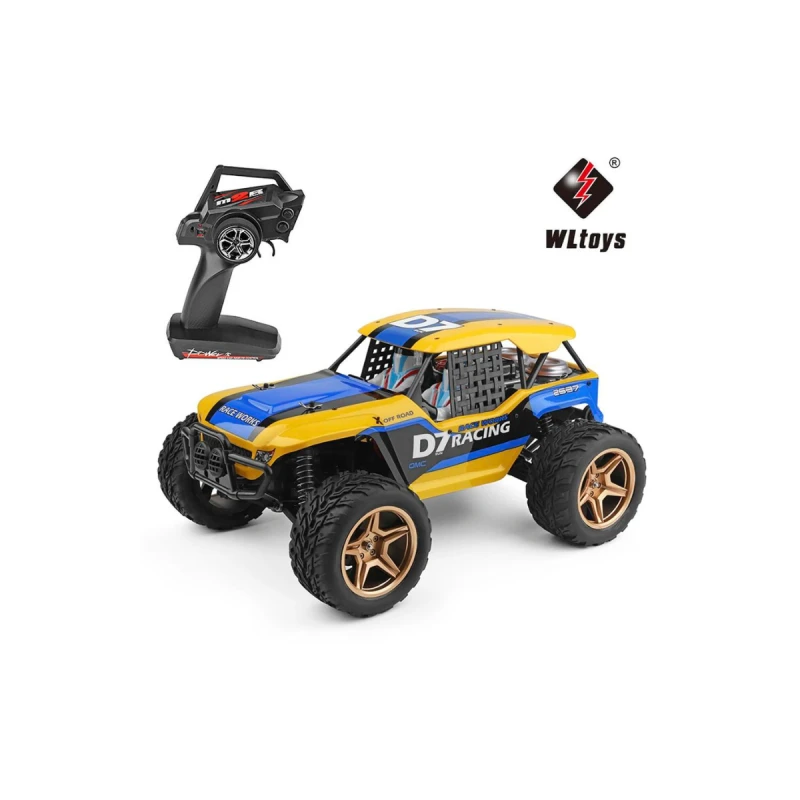 Carro De Controle Rock Crawler 4x4 1/12 2.4ghz 45km Original Wltoys 12402-A