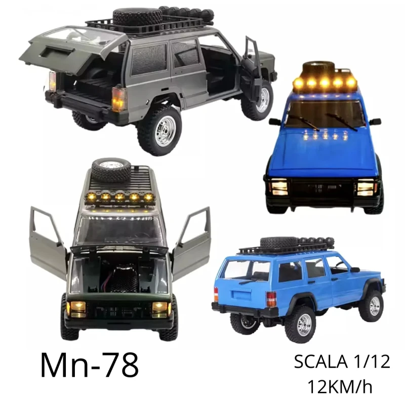 Carro controle  Cherokee 4x4  MN-78 SCALA 1:12 