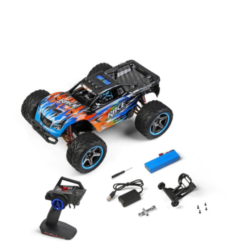 CARRO CONTROLE WLTOYS 104019 ESCALA 1/10 MOTOR BRUSHLES 55 KM/H