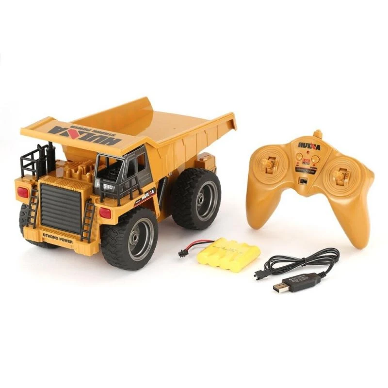 Caminhão De Controle Remoto Dump Truck 6 Canais 1540 Huina