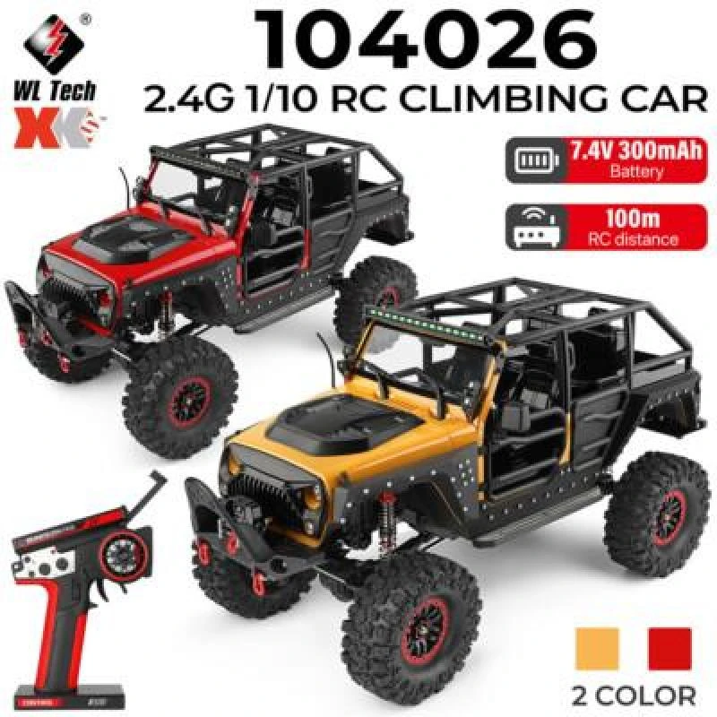 JEEP WLTOYS COM CONTROLE  1/10 BATERIA REGARGABLE 