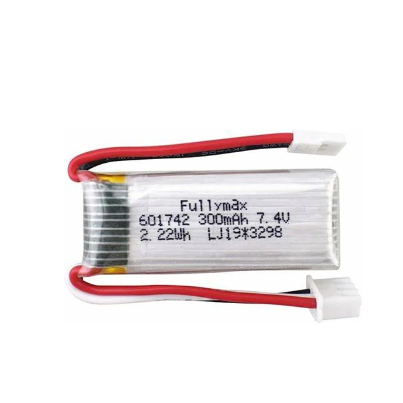 Bateria 7.4Volt 300MAH WLTOYS A600, Xk430, F959 